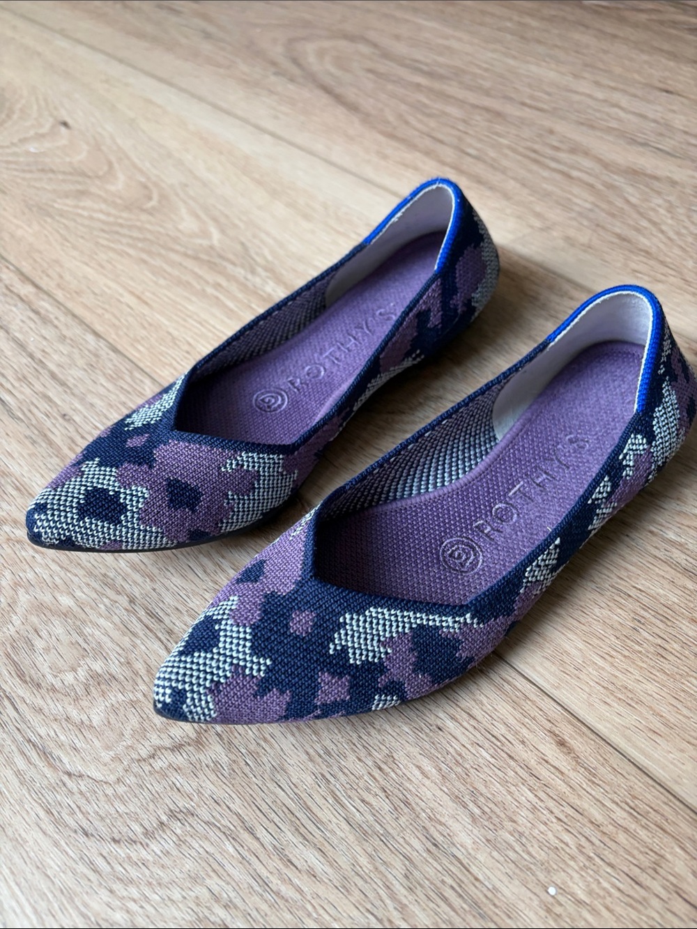 ROTHY’S Violet Botanicamo Flats